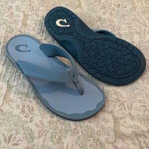 OluKai Blue Sandals